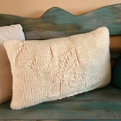 Wifey & Hubby Scripted Pillow