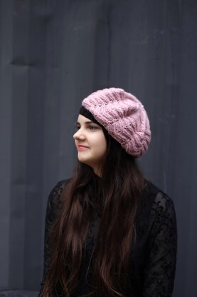 Wave Beret Knitting Pattern