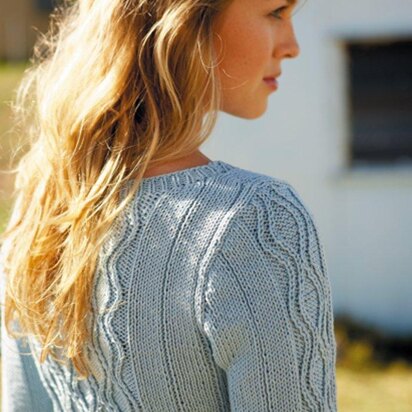 Hourglass Cable Sweater