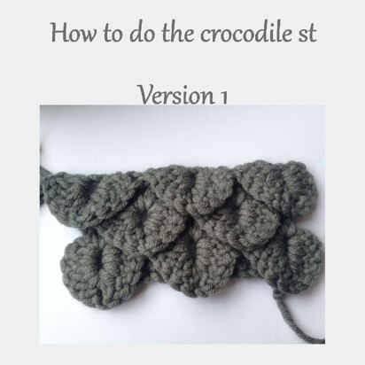 How to do the crocodile st