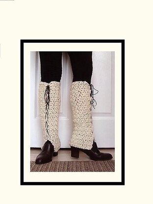 645 LACED UP LEGWARMERS, baby to adult women