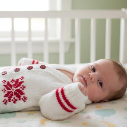 Snowflake Cardigan Knitting Pattern #302