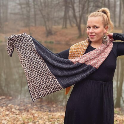 Bricky Shawl