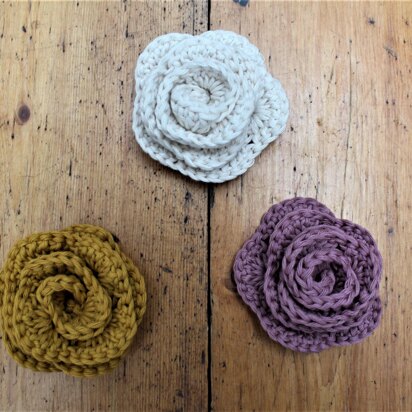 Crochet Flower Applique