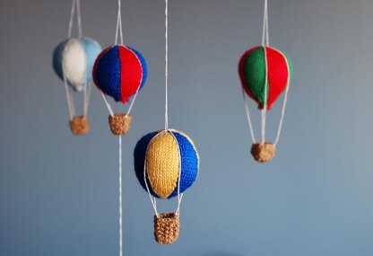 Baby Mobile, Hot Air Balloon Nursery Decor