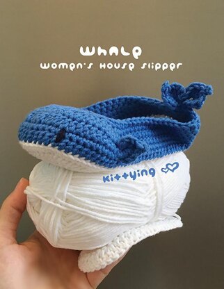 Whale Women's House Slipper