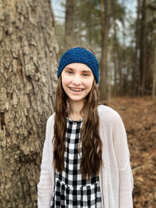 Cable Knit Headband Pattern | Cabled