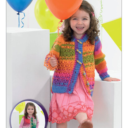 Cardigan and Waistcoat in James C. Brett Party Time Chunky - JB382 - Leaflet