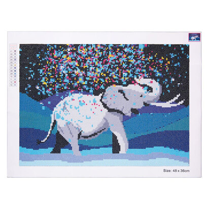 Simply Make Elephant Diamond Painting Kit - 30 x 8 x 8 cm