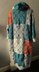 Squares Hooded Robe