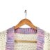 Rainbow Petals [#stashbustergranny ] Cardigan