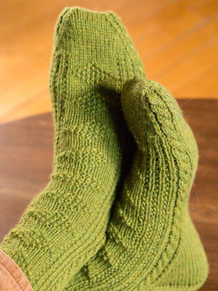 Tiller Socks in Berroco Vintage DK