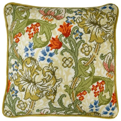 Bothy Threads William Morris - Golden Lily Needlepoint Kit - 35cm x 35cm