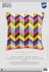 Vervaco Colourful Waves Long Stitch Cushion Front - 40 x 40cm