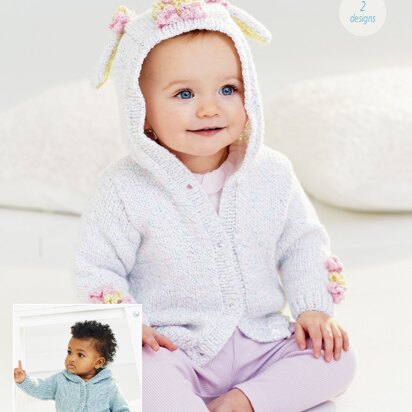 Jackets in Stylecraft Baby Sparkle DK - 9996 - Downloadable PDF