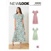 New Look N6693 Misses' Dresses N6693 - Paper Pattern, Size A (4-6-8-10-12-14-16)