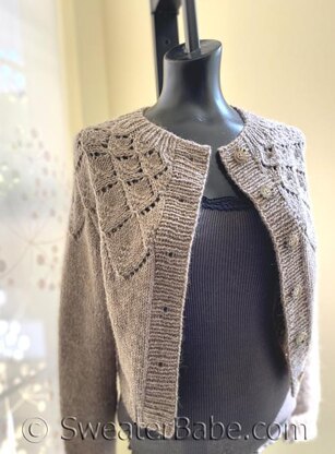 SweaterBabe 324 Vianne Cardigan at WEBS | Yarn.com