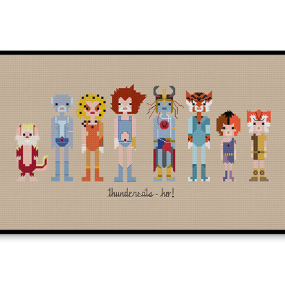 ThunderCats - PDF Cross Stitch Pattern