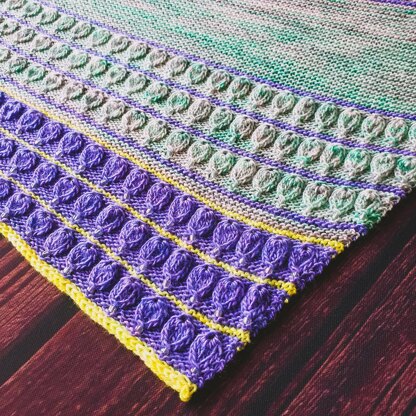 Teardrops Shawl