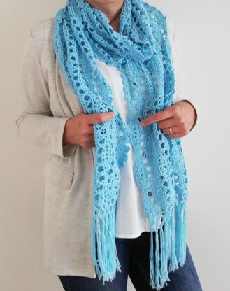 Wild Blue Yonder neck scarf