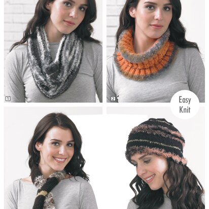 Snood/Cowl, Neck Roll, Beannie, Scarf, Neck Wrap, Shoulder Wrap, Muffler in King Cole Urban - 4333 - Downloadable PDF