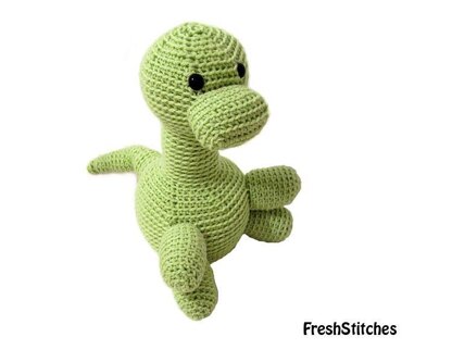 Amigurumi Cliff the Brontosaurus