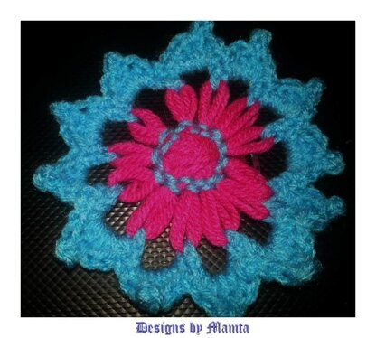 Loom Daisy Flower Crochet Pattern Unique Easy