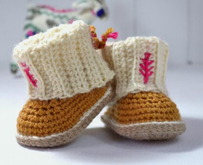 Crochet ugg hot sale boots pattern