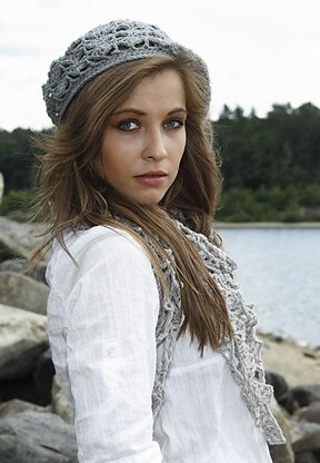 Shells & Chains Slouchy Beret