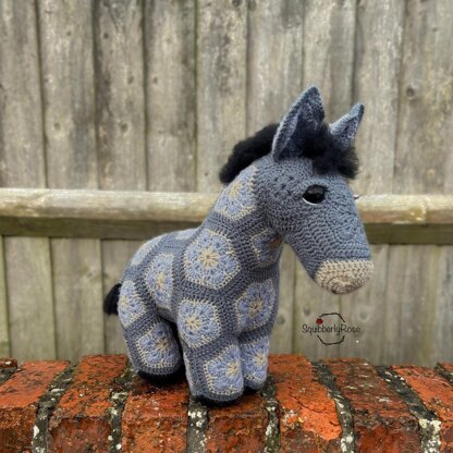 Derek The African Flower Donkey