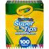 Crayola Super Tips Washable Markers - Assorted Colors 100/Pkg