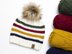 Hudson Bay Striped Beanie Hat Baby Children Women Men