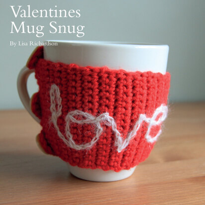 Valentines Mug Hug in Rowan Pure Wool Worsted