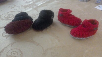 Baby bootie shoes