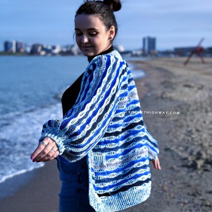 Frosted Waves Cardi