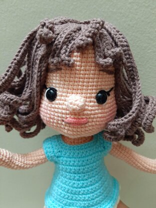 Crochet doll pattern,crochet amigurumi doll, crochet doll with outfits, Pdf, English, tutorial