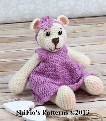 257-Betty Bear Crochet Pattern #257