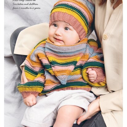 Baby's Hat, Jumper and Shawl in Rico Baby Classic DK - 1027 - Downloadable PDF