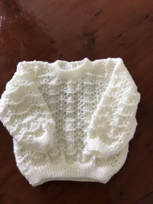 Another lacy jumper!