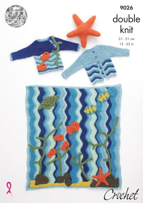 Under The Sea in King Cole DK - 9026 - Downloadable PDF