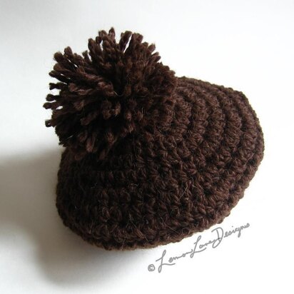 Cocoa Bean Beret