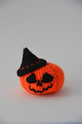 Halloween Pumpkin Crochet Pattern, Jack O Lantern Amigurumi, Jack O Lantern Crochet Pattern