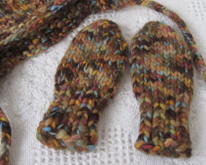 Thumbless Baby Mittens