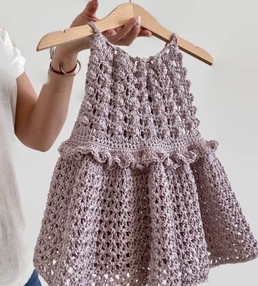 4 Crochet Dress Patterns Kids