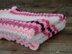 Sweet Pea Wattle Stitch Crochet Blanket
