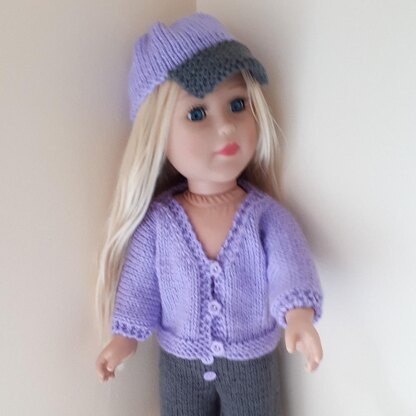 Wisteria Hat for Doll