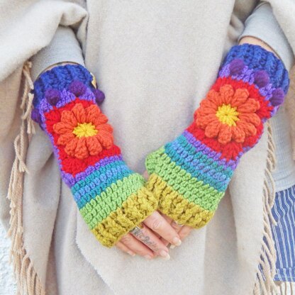 Llawen Fingerless Gloves