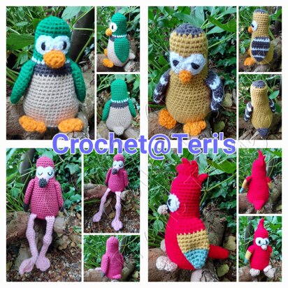 Cheeky Birds Doorstop Toys Collection #3