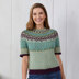 1190 Orion - Sweater Knitting Pattern for Women in Valley Yarns Ashfield