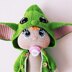 Crochet doll pattern Amigurumi baby doll pattern Baby Yoda crochet pattern 12,6 inch, Lulu doll (English, Deutsch, Français)